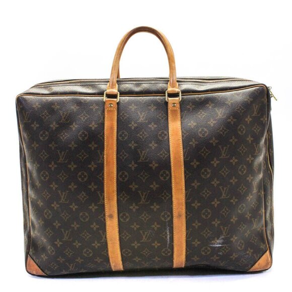 Louis Vuitton Womens Monogram Canvas Gold Tone Suitcase Brown - Picture 1 of 11
